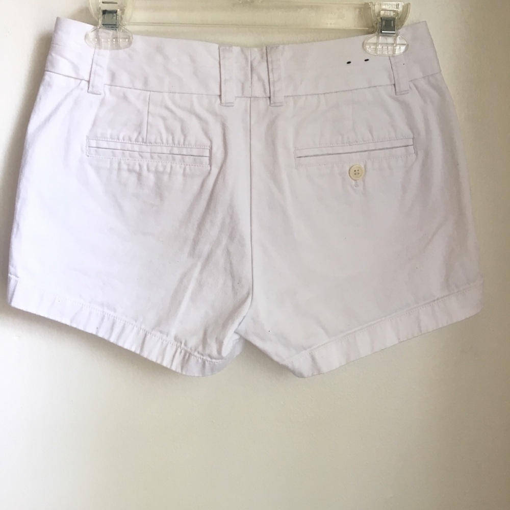 •J.Crew• Chino White Shorts